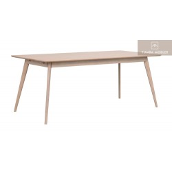 Yumi matbord Rek Vitpigmenterad