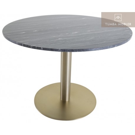 Estelle Matbord Rund mässing