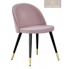 Sala stol rosa mässing