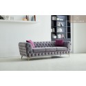 Violett soffa
