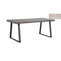 Brooklyn matbord mörkbrun u-ben 170 cm