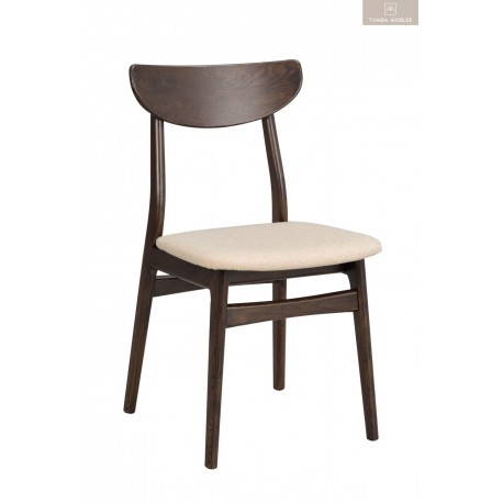 Rodham stol brun beige