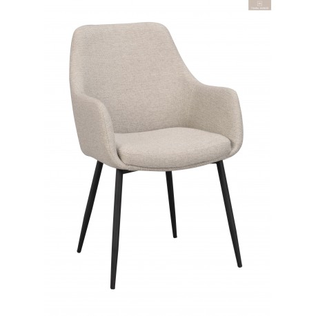 Reily Karmstol Beige/Svart
