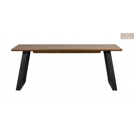 Melville Matbord Brun/Svart