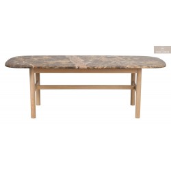 Hammond Soffbord Vitpigmenterad/Brun