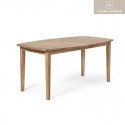 Allegro matbord 162 fanerad oljad ek