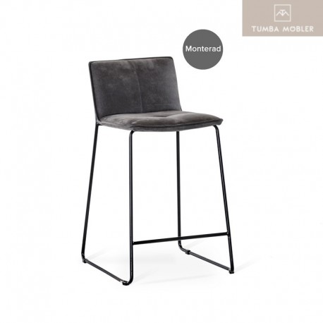 Elvis barstol mörkgrå