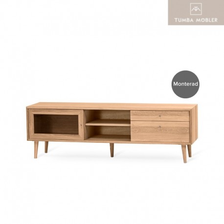 Scandi mediabänk 160