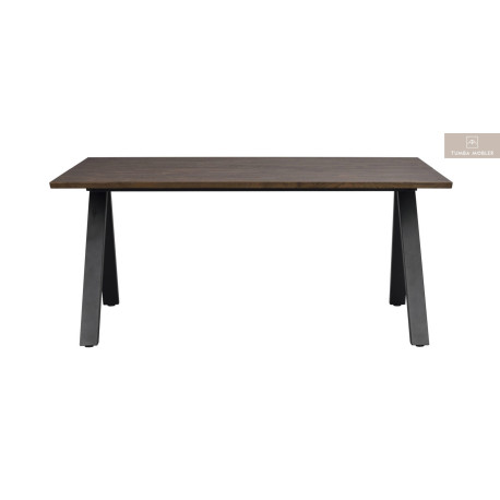 Carradale matbord brun svart 170 cm