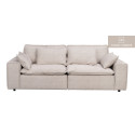 Rawlins 3-sits soffa beige - Rowico