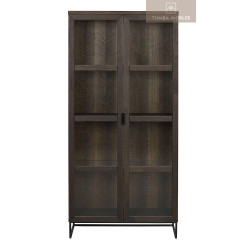 Everett Vitrinskåp Brun - Rowico