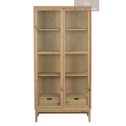 Hazelton Vitrinskåp Ek - Rowico